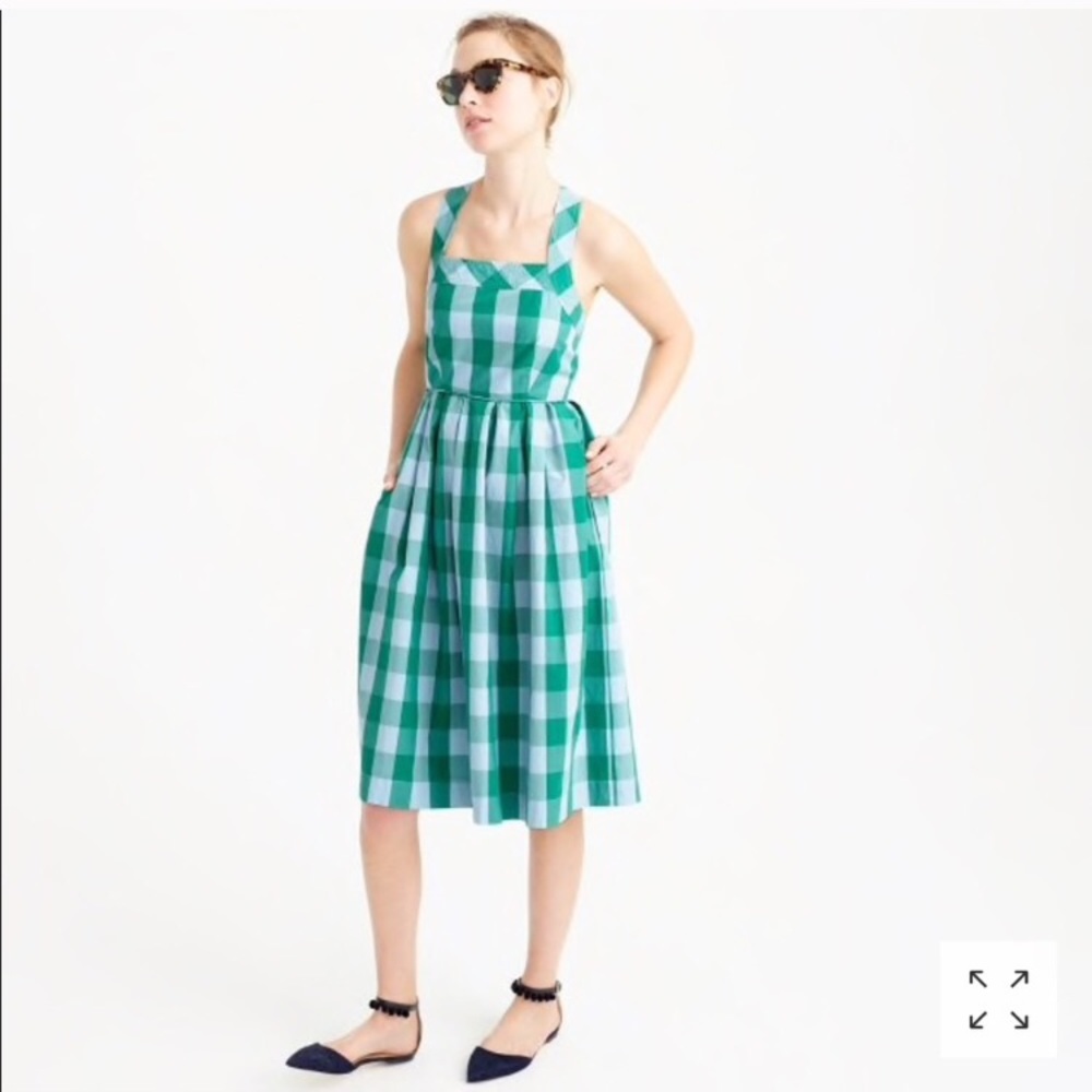 J. Crew Gingham Dress
